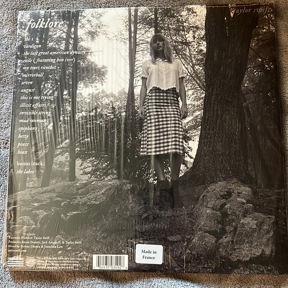 Stolen Lullabies Folklore Vinyl Variant Taylor Swift Marbling Like New Swiftie - Picture 9 of 9